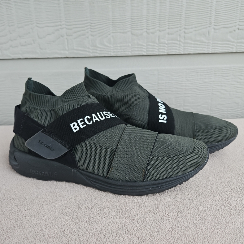 Ecoalf Athletic Sneakers EU 46 US 13 Green Trainers Because There Is No Planet B